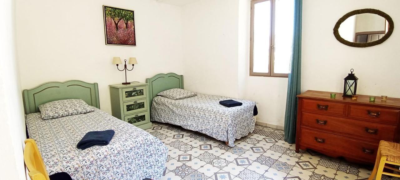 Le Mas Des Fontettes, Gite 14 Personnes, Piscine Chauffee, Propriete 5Ha, Barbecue Sahune Exterior foto