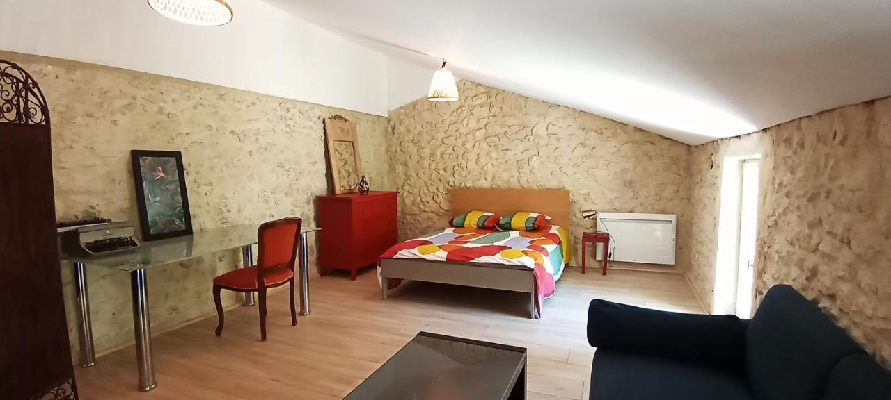 Le Mas Des Fontettes, Gite 14 Personnes, Piscine Chauffee, Propriete 5Ha, Barbecue Sahune Exterior foto